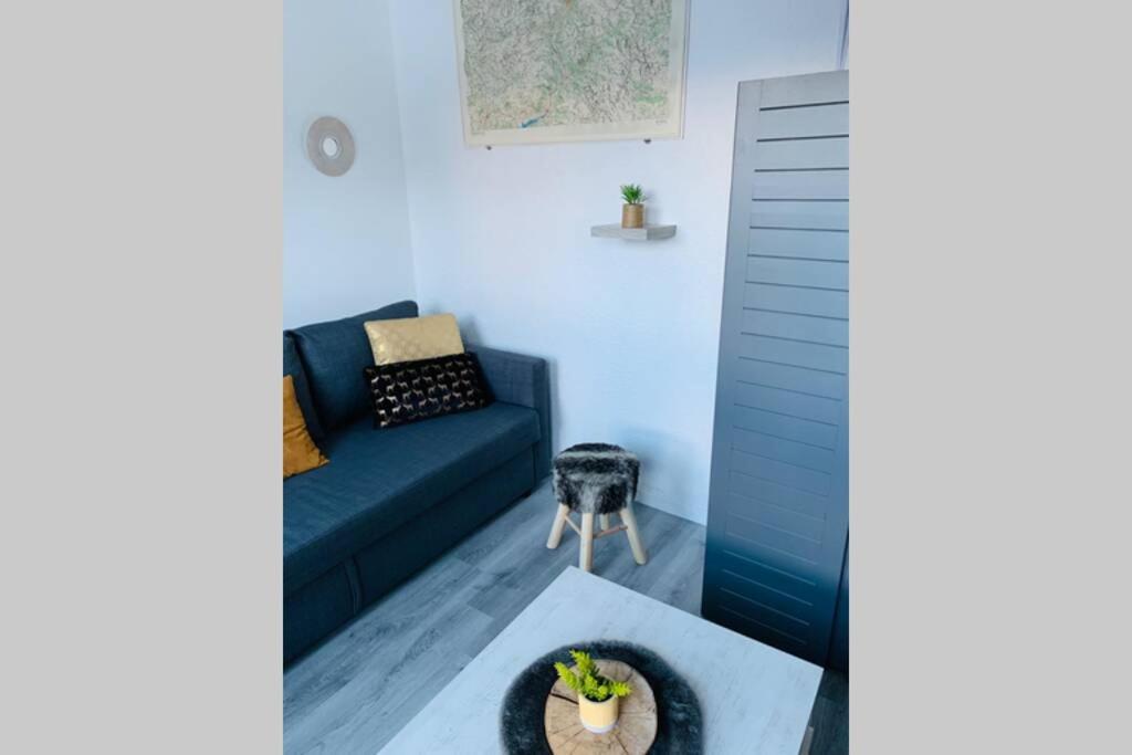 Studio 1600 Pied Des Pistes Avec Magnifique Vue Puy-Saint-Vincent Exteriör bild